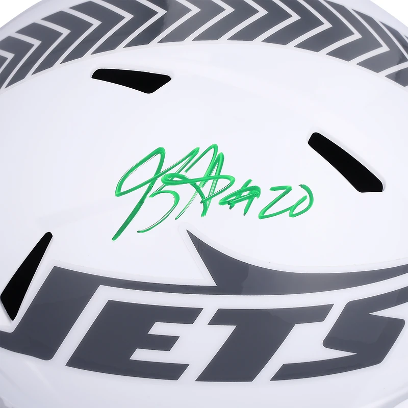 Casque réplique autographié Riddell 2024 Salute To Service Speed des New York Jets par Breece Hall