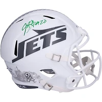 Breece Hall New York Jets Autographed Riddell 2024 Salute To Service Speed Replica Helmet 