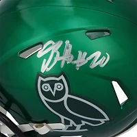 Breece Hall New York Jets Autographed Riddell OVO Speed Mini Helmet