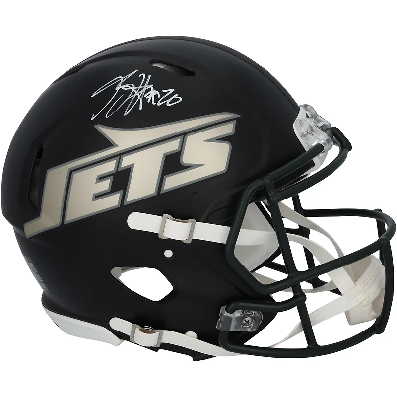 Casque Riddell Rivalry Speed Authentic autographié par Breece Hall des New York Jets