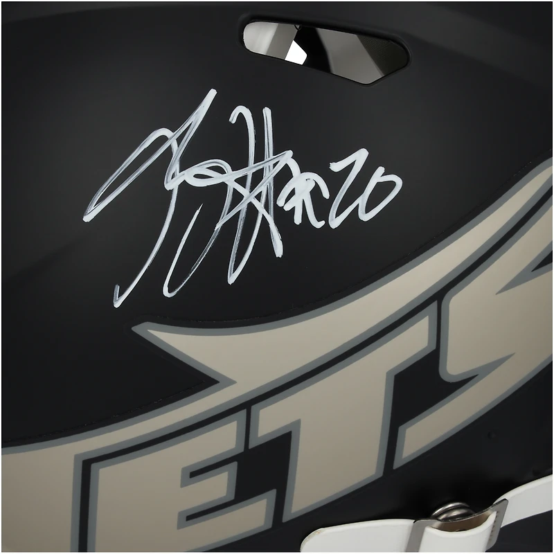 Breece Hall New York Jets Autographed Riddell Rivalry Speed Authentic Helmet