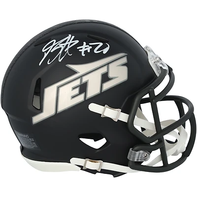 Breece Hall New York Jets Autographed Riddell Rivalry Speed Mini Helmet 