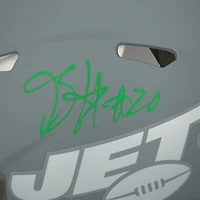 Breece Hall New York Jets Autographed Riddell Slate Speed Authentic Helmet 