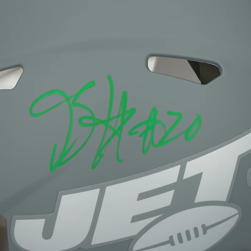 Breece Hall New York Jets Autographed Riddell Slate Speed Authentic Helmet