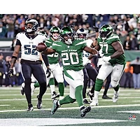 Breece Hall New York Jets Unsigned Game Winning TD vs. Eagles Photograph
