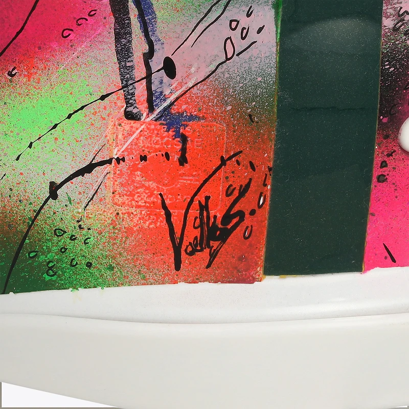 Darrelle Revis New York Jets Autographed Riddell 1998-2018 Throwback Speed Authentic Helmet - Art by Shawn Voelker - NF70444441