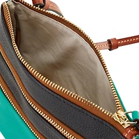 Dooney & Bourke New York Jets Infield Triple Zip Crossbody Purse