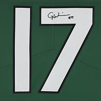 Garrett Wilson Green New York Jets Autographed Nike Limited Jersey