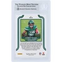 Carte de recrue authentifiée signée Garrett Wilson New York Jets 2022 Panini Donruss Elite Series Rookies #ESR-6 Beckett Fanatics