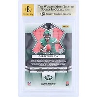 Garrett Wilson New York Jets Autographed 2022 Panini Mosaic #311 Beckett Fanatics Witnessed Authenticated 9.5/10 Rookie Card