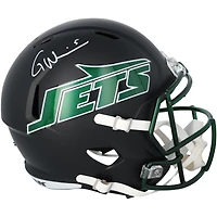 Garrett Wilson New York Jets Autographed 2024 Alternate Speed Replica Helmet