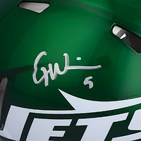 Garrett Wilson New York Jets Autographed 2024 Riddell Speed Authentic Helmet