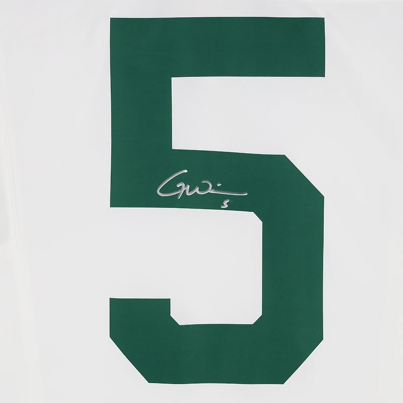 Garrett Wilson New York Jets Autographed 2024 White Nike Alternate Limited Jersey
