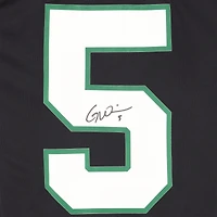 Garrett Wilson New York Jets Autographed Nike 2024 Black Alternate Limited Jersey