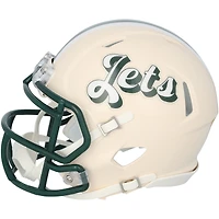Garrett Wilson New York Jets Autographed Riddell Retro Speed Mini Helmet
