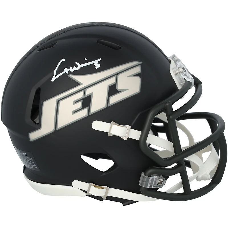Mini-casque Riddell Rivalry Speed autographié par Garrett Wilson (New York Jets)