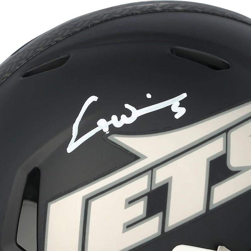 Garrett Wilson New York Jets Autographed Riddell Rivalry Speed Mini Helmet