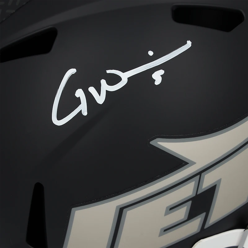 Garrett Wilson New York Jets Autographed Riddell Rivalry Speed Replica Helmet