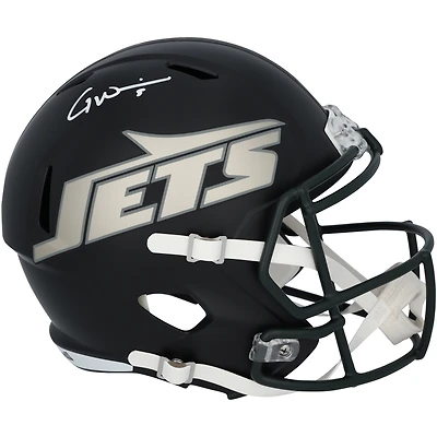 Garrett Wilson New York Jets Autographed Riddell Rivalry Speed Replica Helmet 