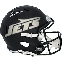Garrett Wilson New York Jets Autographed Riddell Rivalry Speed Replica Helmet 