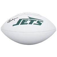 Garrett Wilson New York Jets Autographed Wilson White Panel Football