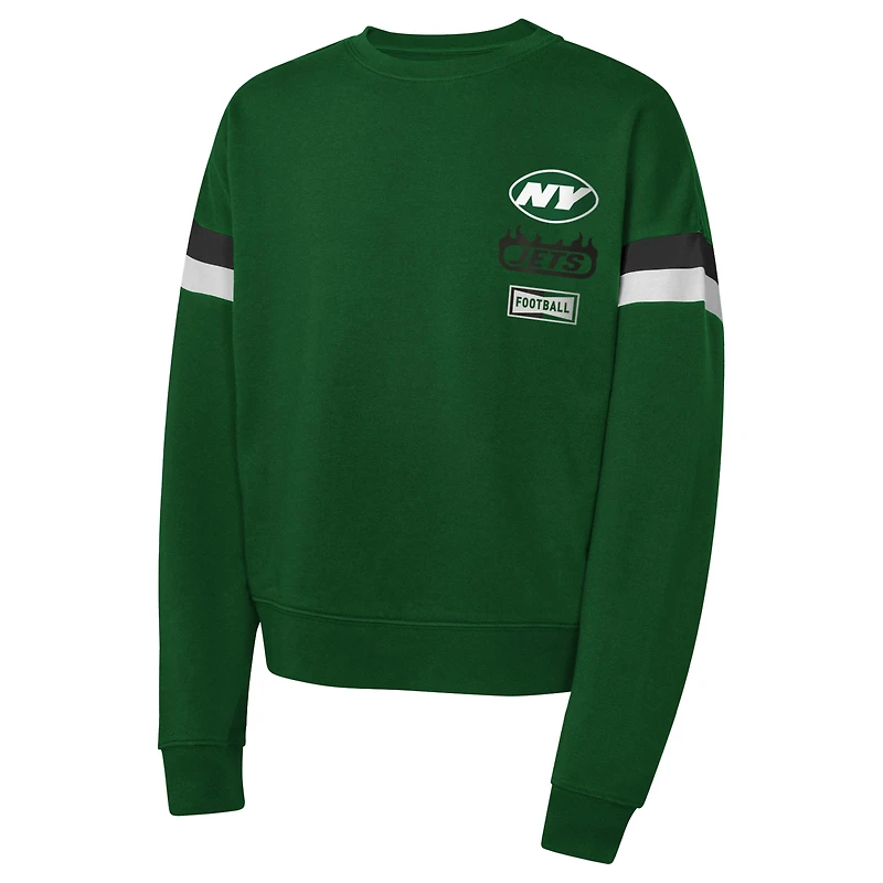 Sweat-shirt vert pour fille New York Jets Eternal Love