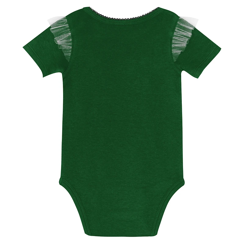 Girls Infant Outerstuff New York Jets My Team Rocks Bodysuit and Skirt Set