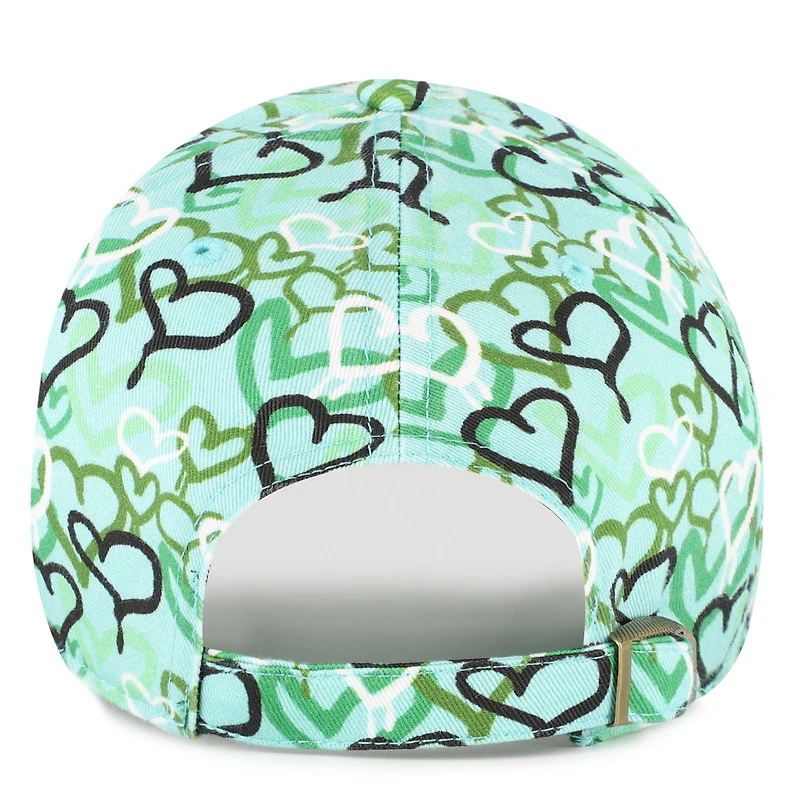 Casquette ajustable « 47 Green New York Jets Mural Clean Up » pour filles de l'école maternelle