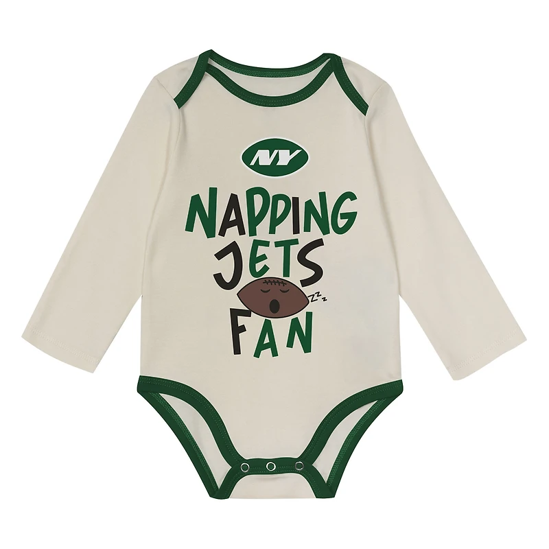 Infant Outerstuff  Green New York Jets Little Champ Three-Piece Set