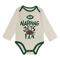 Infant Outerstuff  Green New York Jets Little Champ Three-Piece Set