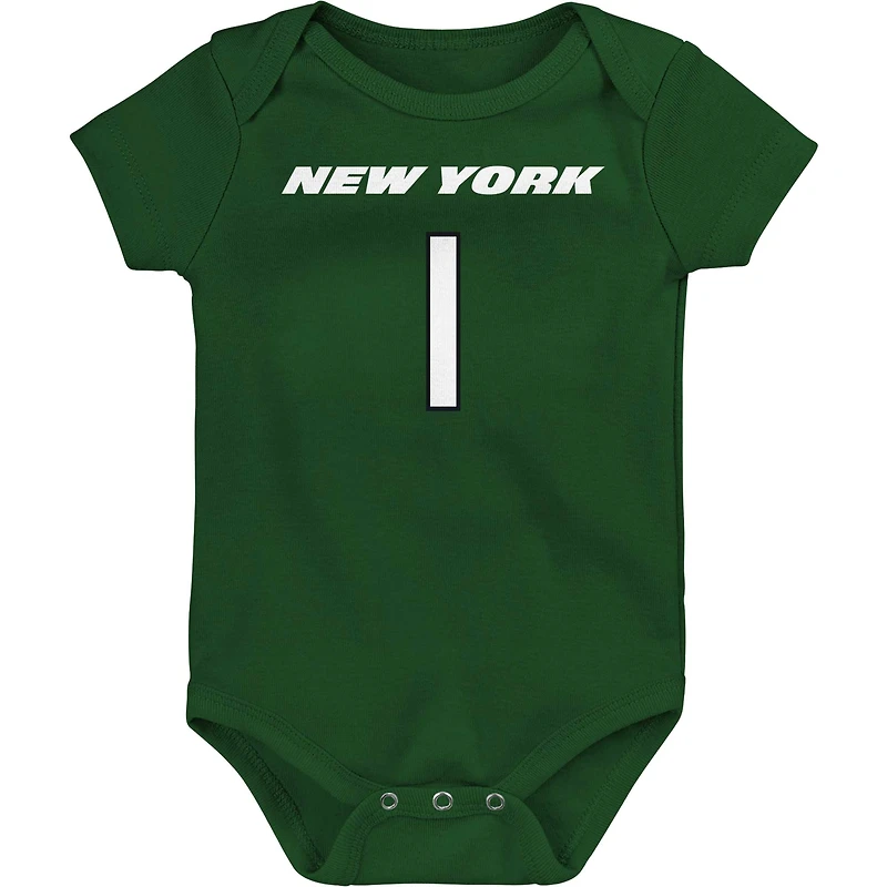 Infant Ahmad Sauce Gardner Green New York Jets Mainliner Player Name & Number Body