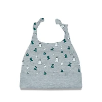Bonnet en tricot à revers New Era New York Jets Critter gris chiné pour bébé