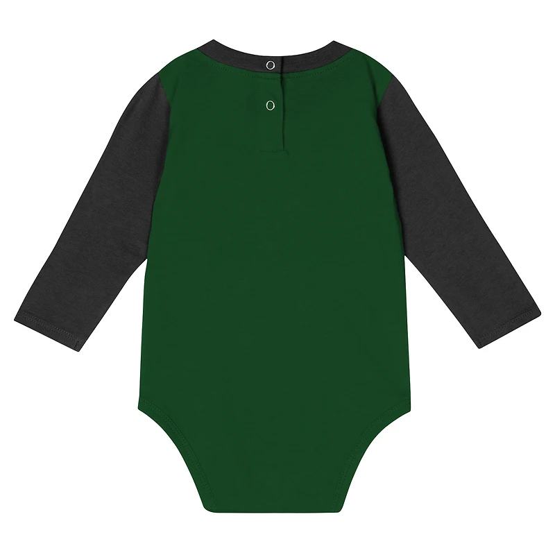 Ensemble body à manches longues et pantalon pour bébé New York Jets Double Up