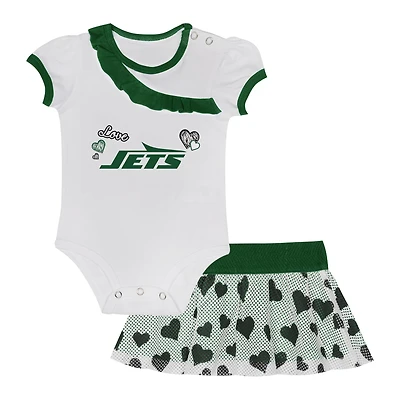 Ensemble body et jupe pour bébé New York Jets Love My Team
