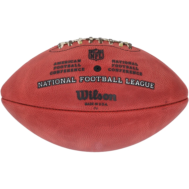 Joe Namath New York Jets Autographed Duke Showcase Football with "Broadway" Inscription