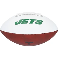 Joe Namath New York Jets Autographed Franklin White Panel Football with "Broadway" Inscription