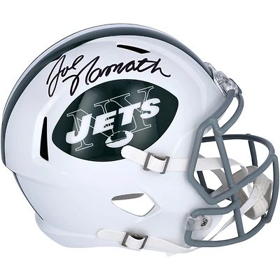 Joe Namath New York Jets Autographed Riddell 1965-1977 Throwback Speed Replica Helmet