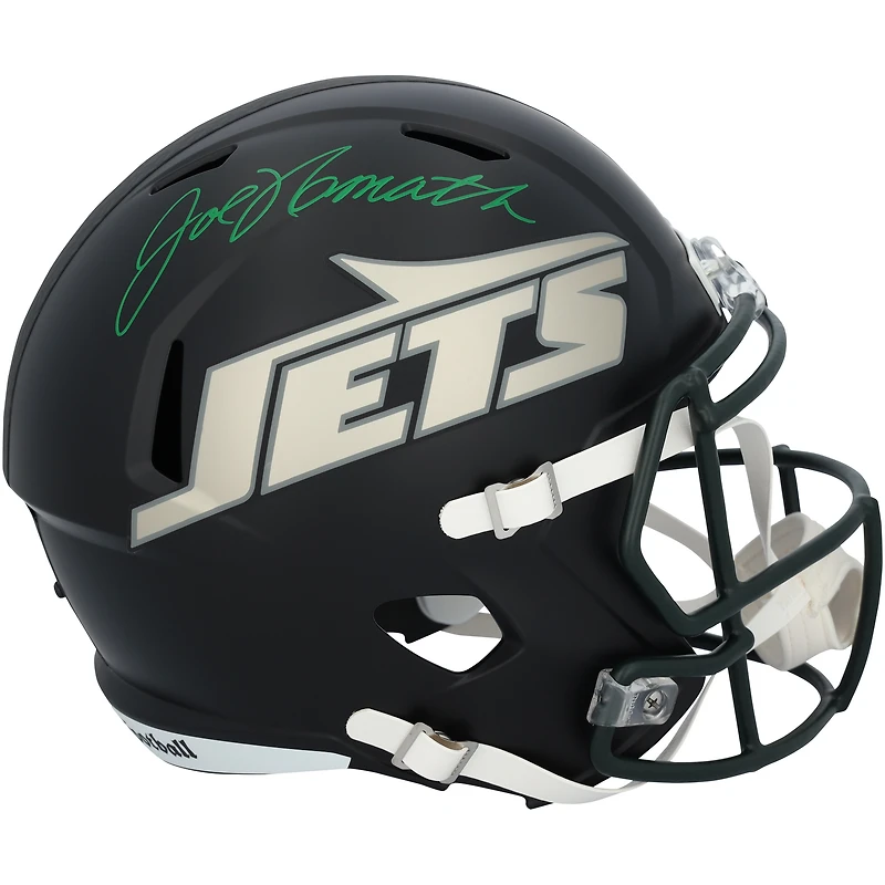 Joe Namath New York Jets Autographed Riddell Rivalry Speed Replica Helmet  