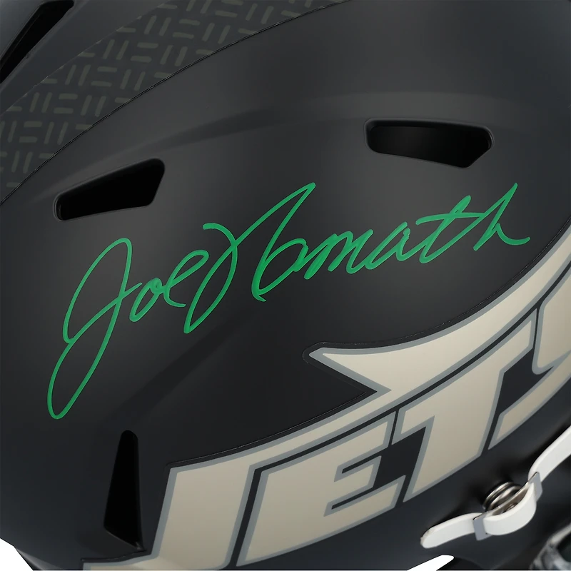Joe Namath New York Jets Autographed Riddell Rivalry Speed Replica Helmet  