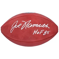 Joe Namath New York Jets Autographed Wilson Duke Full Color Football with "HOF 85" Inscription 