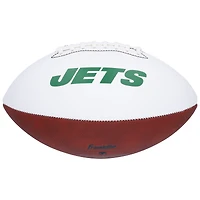Mason Taylor New York Jets Autographed Franklin White Panel Football