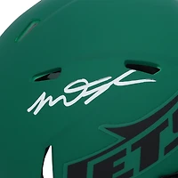 Mason Taylor New York Jets Autographed Riddell Rave Speed Mini Helmet