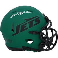 Mason Taylor New York Jets Autographed Riddell Rave Speed Mini Helmet