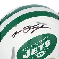 Mason Taylor New York Jets Autographed Riddell White Alternate Speed Mini Helmet