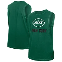 Men's New Era  Green New York Jets Leisure Collection Tank Top