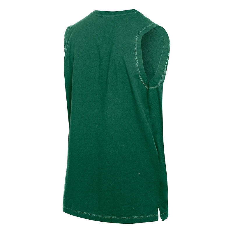 Men's New Era  Green New York Jets Leisure Collection Tank Top