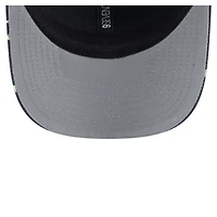 Men's New Era  Navy/Black New York Jets Adventure Drinks Pattern 9SEVENTY Stretch-Snap Hat