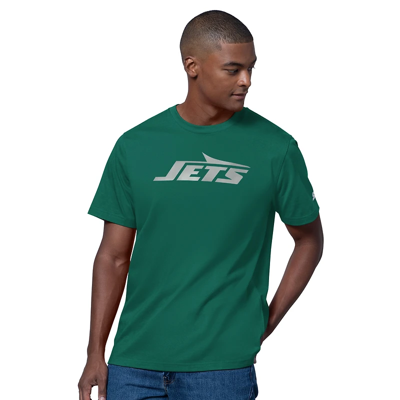 T-shirt Starter Green pour homme, match des Jets de New York du jeudi soir