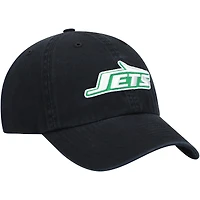 Men's '47 Black New York Jets Clean Up Adjustable Hat