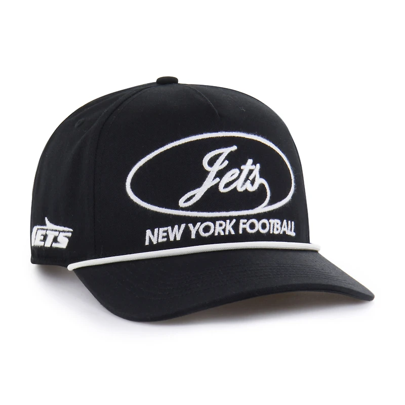 Casquette ajustable Foundational Hitch noire New York Jets '47 pour homme